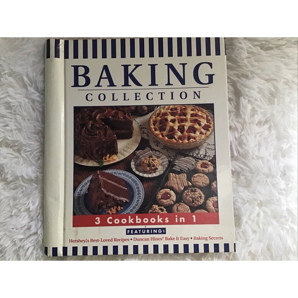 Baking Collection 3 Cookbooks in 1 Hershey’s Duncan Hines Baking Secrets 1999